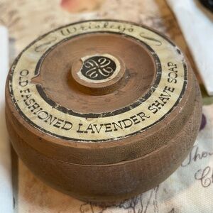 Old Fashioned Lavender Shave Soap - Brown